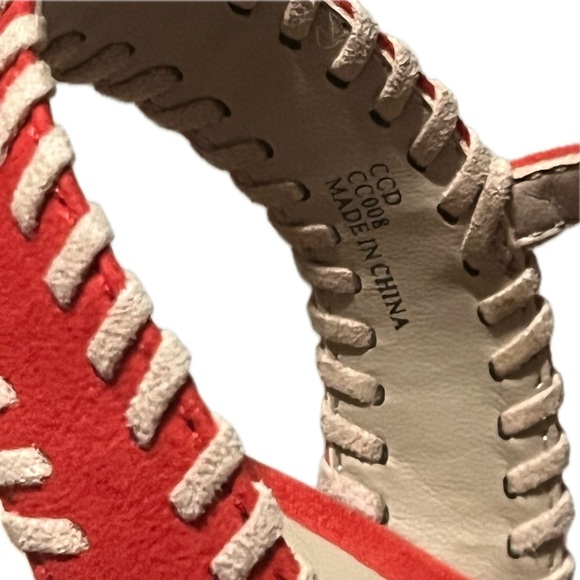 Charles by Charles David Red Wedge Sandals - Picture 12 of 12